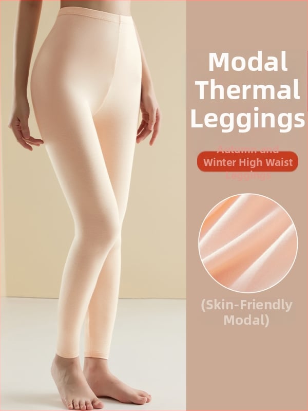 Modalas sieviešu legingi ar augstu vidukli, plāna iekšējā odere, 3/4 garums, rudens-ziemas sezona