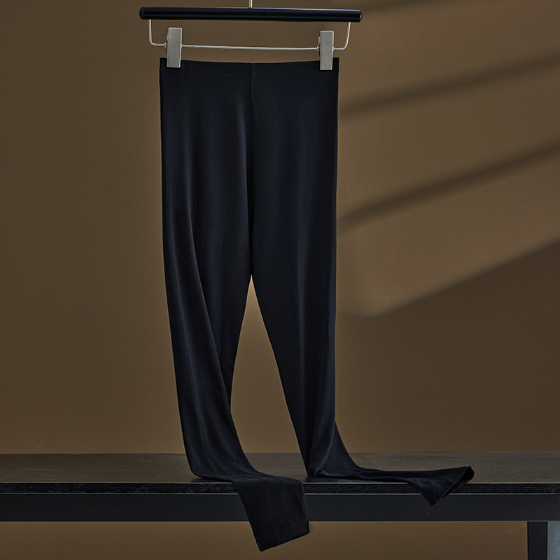 Modalas sieviešu legingi ar augstu vidukli, plāna iekšējā odere, 3/4 garums, rudens-ziemas sezona