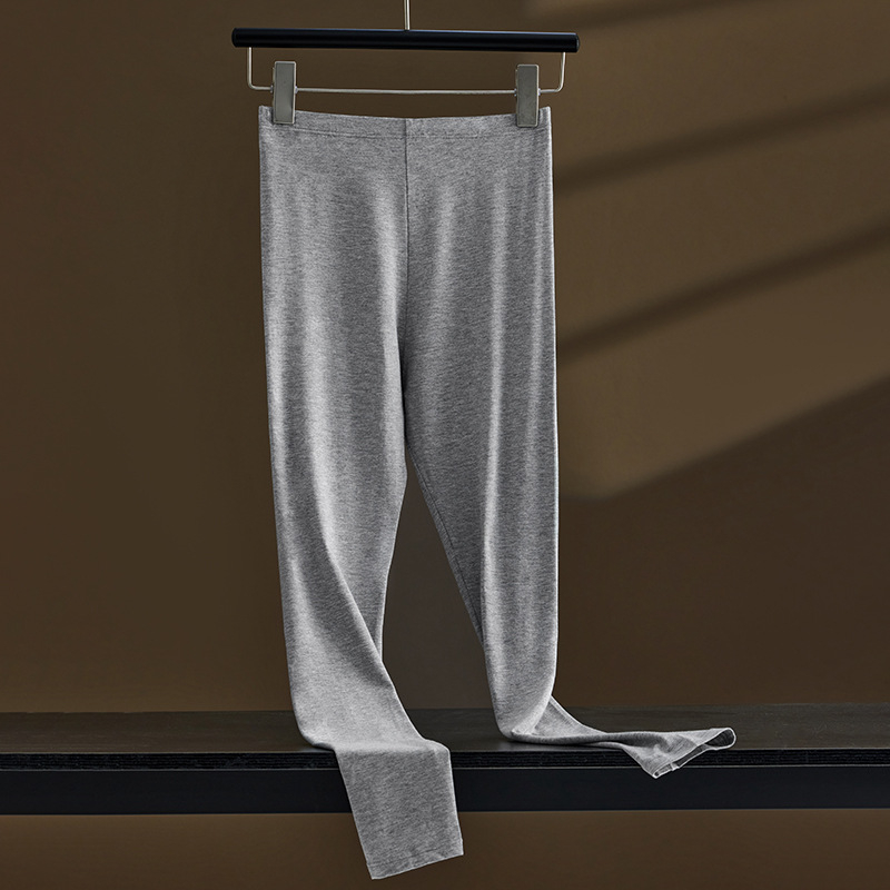 Modalas sieviešu legingi ar augstu vidukli, plāna iekšējā odere, 3/4 garums, rudens-ziemas sezona