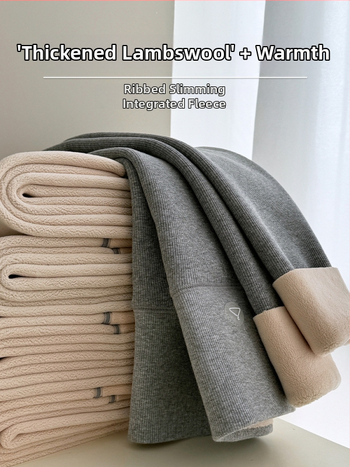 Sieviešu biezās flīsa legingas ar iekšējo odere, 9/10 garums, 90-95% kokvilna ar elastānu (<30%), ģeometriskais raksts, silti