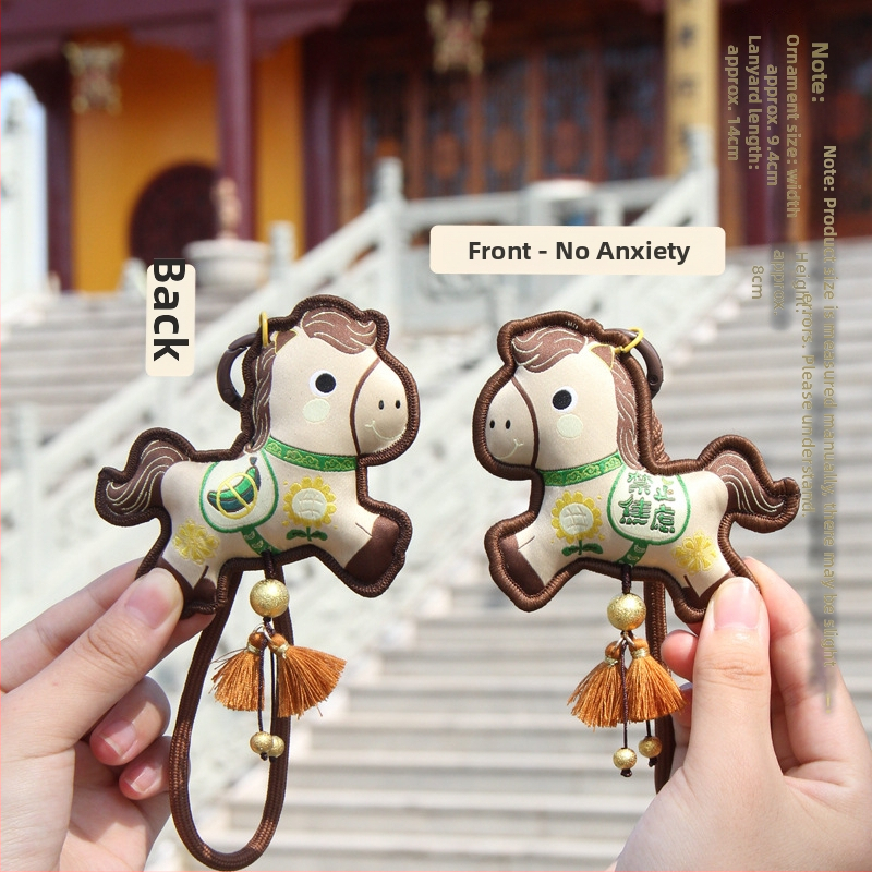 Arvoka aasta tikitud kotike - kaasaskantav ripats võtmehoidja, etniline stiil (Bränd: Qingman; Stiil: Etniline; Töötlus: pool- käsitsi, pool-mehaaniline; Materjal: Muu).