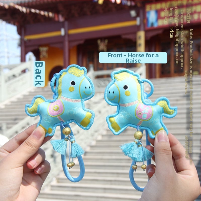 Arvoka aasta tikitud kotike - kaasaskantav ripats võtmehoidja, etniline stiil (Bränd: Qingman; Stiil: Etniline; Töötlus: pool- käsitsi, pool-mehaaniline; Materjal: Muu).