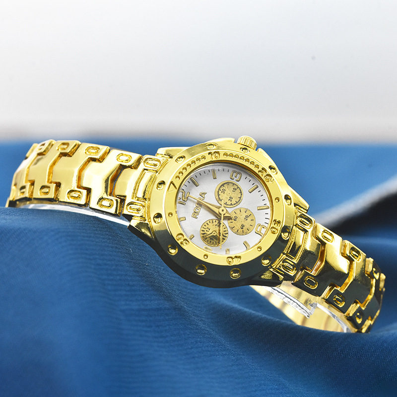 Unisex sat od nehrđajućeg čelika s tri podcifernikom, kvarcni mehanizam, promjer brojčanika 40 mm, debljina 10 mm
