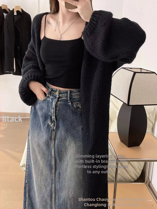 Kamisole ar iebūvētu krūšu spilvenu, kokvilnas, siksnu stilu, V kakla izgriezums, visu sezonu, 90–95% kokvilna, vidēja svara audums 181–200 g/m2