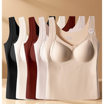 Lufanna Plašu plecu termālā bāzes veste, neilons 50–70% galvenais materiāls, 181–200 g/m² biezums, rudens–ziemas