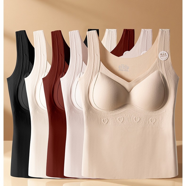 Lufanna Plašu plecu termālā bāzes veste, neilons 50–70% galvenais materiāls, 181–200 g/m² biezums, rudens–ziemas