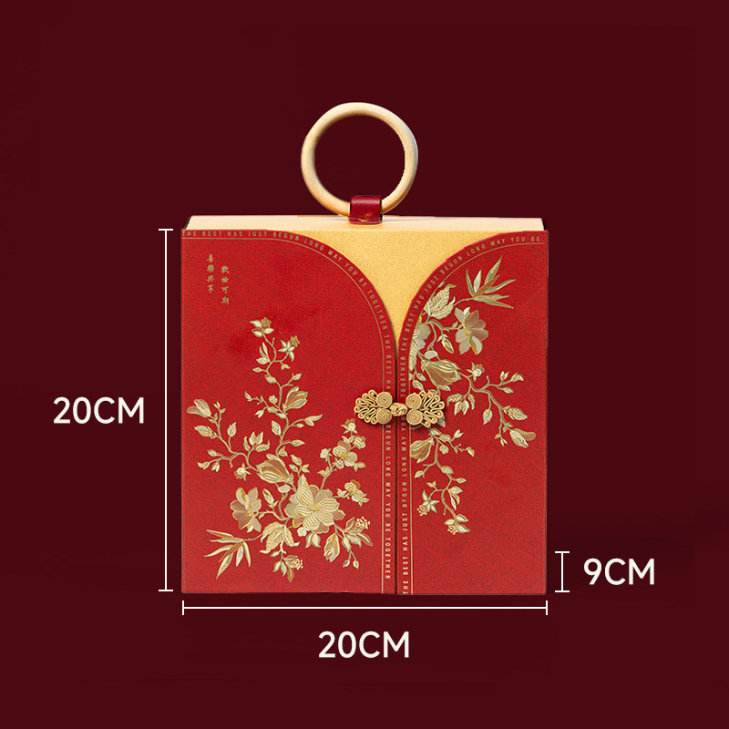 Youth serija kineskog stila kutija za poklone s zlatnim folijom na posebnom papiru — za družice i svadbene darove; opcije s bočnim otvaranjem i cilindričnim kutijama.