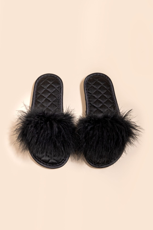 Papuci de interior unisex pufoși, talpă din tendon de vită, impermeabili și antiderapante