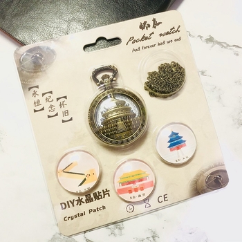 Retro kišeninis laikrodis su atveriamu dangteliu — privjesio dizainas Zabranto miesto Pekine, kvarcinis mechanizmas, korpusas iš cinko lydinio, veidrodinis paviršius lydinys, spiralinė krona, apvalus skaitmuo