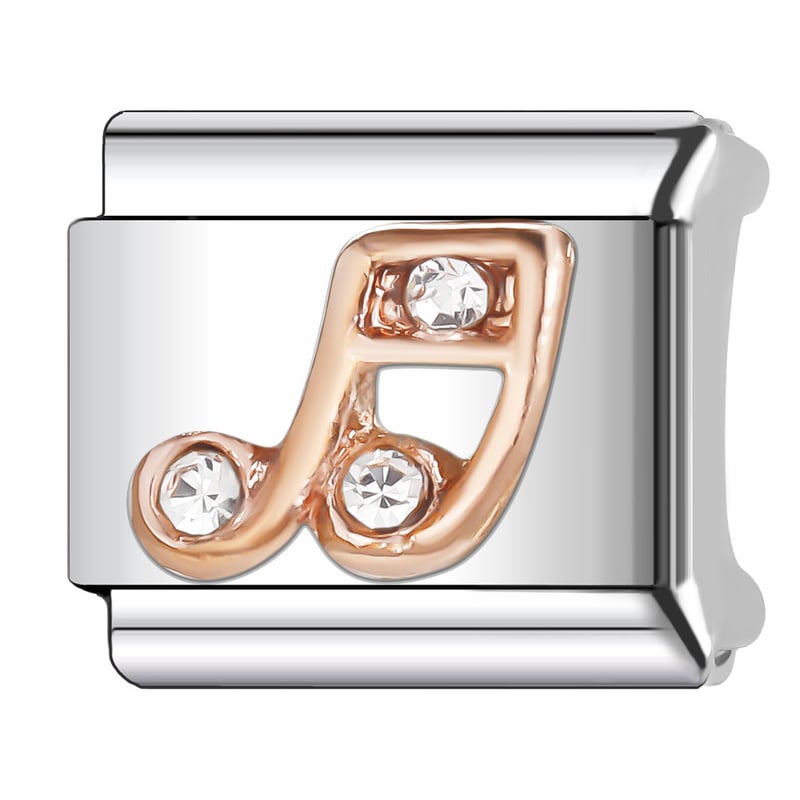 Brățară modulară italiană DIY, brățară cu douăsprezece zodii, bijuterii de nișă, cadou personalizat de ziua de naștere.