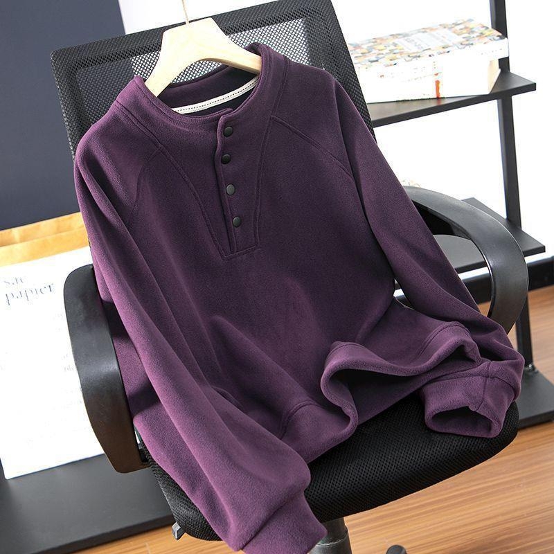 Ženski dukserica od pliša s modalom, visokim ovratnikom, ultra kratkom duljinom i princes rukavima