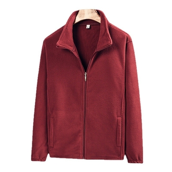 Vyrų poliarfleece striukė, kardigano stiliaus, laisvas kirpimas, su poliarfleece pamušalu, be gobtuvo