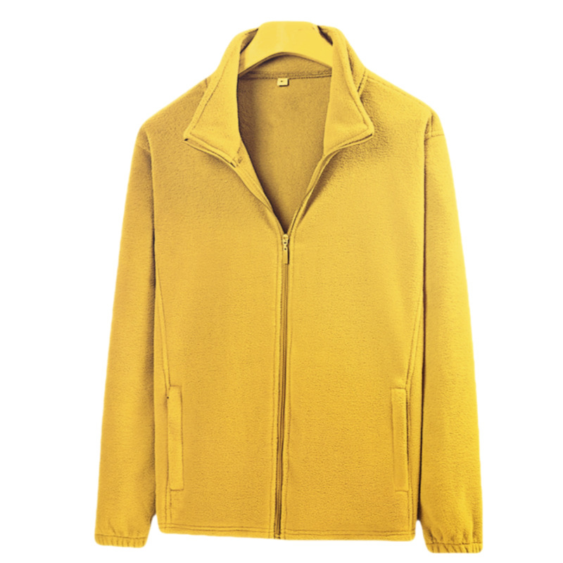 Vyrų poliarfleece striukė, kardigano stiliaus, laisvas kirpimas, su poliarfleece pamušalu, be gobtuvo