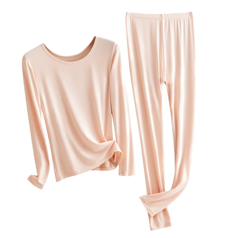 Sievietes viskozes termālā apģērba komplekts, plāns pamata slānis rudens–ziema, elpojošs un elastīgs, oderējums 95% viskoze / 5% spandeks