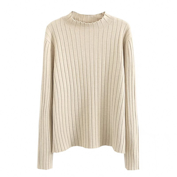 Sieviešu adīts džemperis, korejiešu stils, ziemas 2021, galvenā auduma sastāva saturs 30–50%