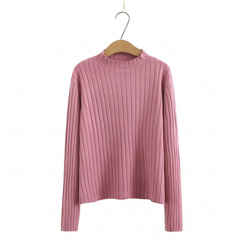 Sieviešu adīts džemperis, korejiešu stils, ziemas 2021, galvenā auduma sastāva saturs 30–50%