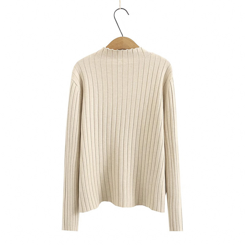 Sieviešu adīts džemperis, korejiešu stils, ziemas 2021, galvenā auduma sastāva saturs 30–50%