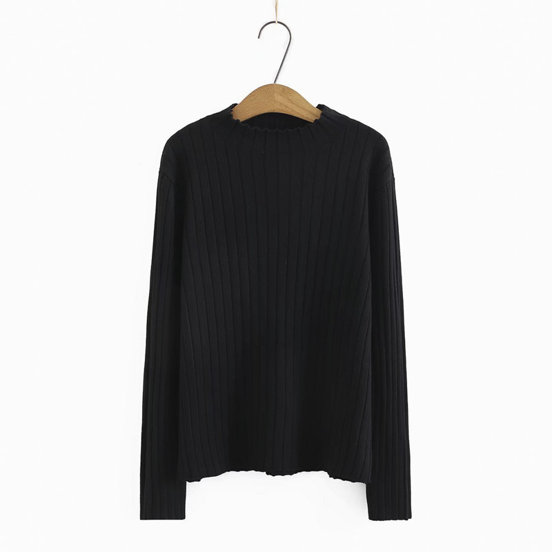 Sieviešu adīts džemperis, korejiešu stils, ziemas 2021, galvenā auduma sastāva saturs 30–50%