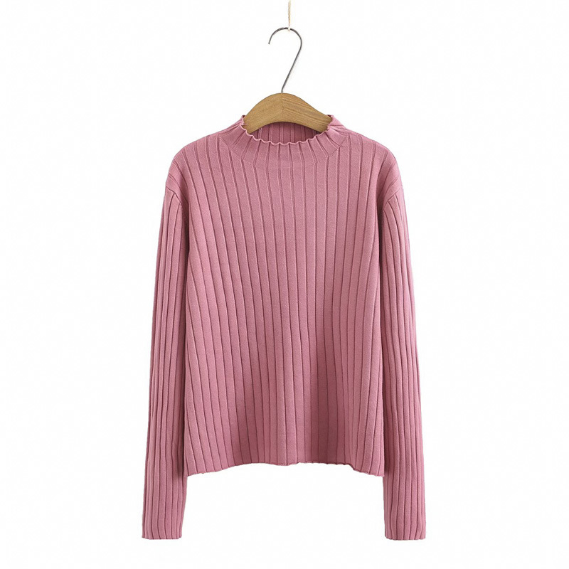 Sieviešu adīts džemperis, korejiešu stils, ziemas 2021, galvenā auduma sastāva saturs 30–50%