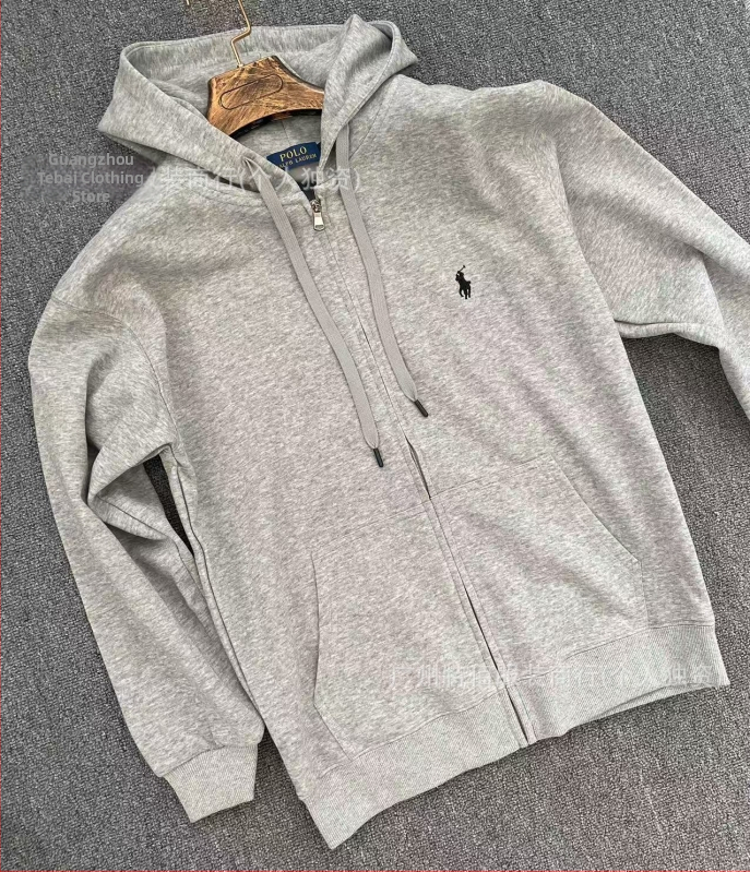 Dámsky kapucňový sveter s vyšívaným zvieracím vzorom, voľný strih, zips, bavlna-polyester zmes