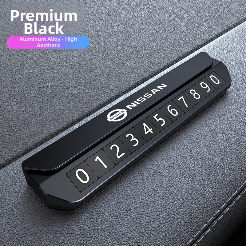 Elektroniska magnētiska numura displejs transportlīdzekļiem – metāla korpuss, slēpts pagaidu stāvvietas numurs