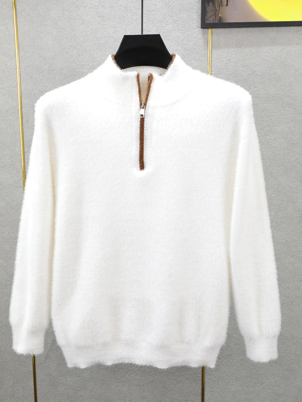 Siltas džemperis ar biezinātu flīsa odere, stāvošā apkakle, Vinylon/Nylon audums, ziedu raksts, Ziemas 2024