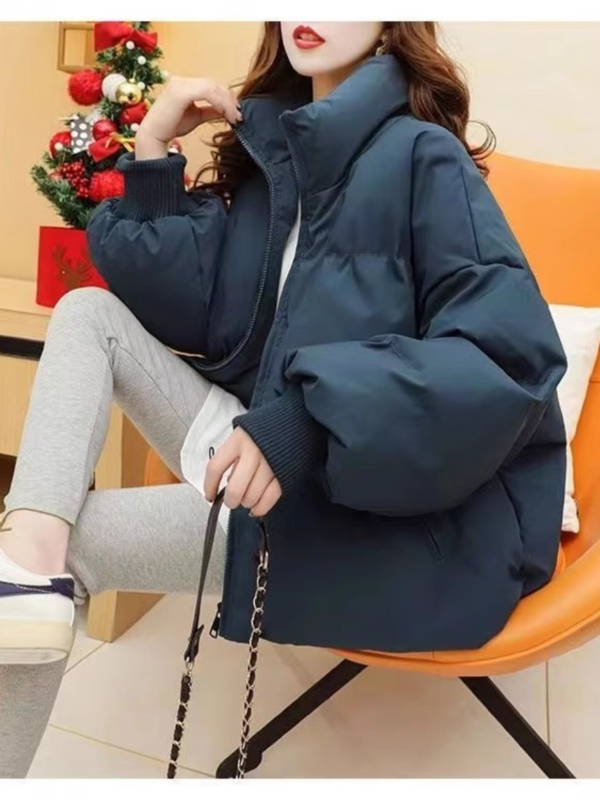 Női chenille pehelydzseki fehér kacsapúppal, 51–55% pehely, álló gallér, ultra rövid hossz