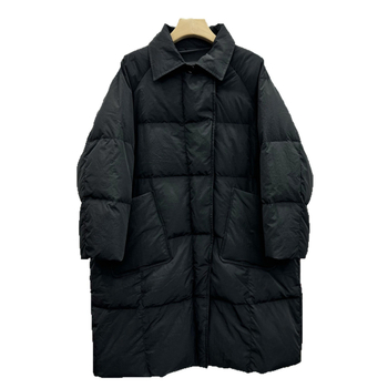 Női téli pehelydzseki poliészter fő anyaggal, pehelytartalom 50%, töltet 301–350 g, középméretű hossz (65–80 cm)