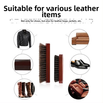 Explore batų šepetėlis su šereliais dekontaminacijai, modernus minimalistinis dizainas, pritaikymas įmanomas.