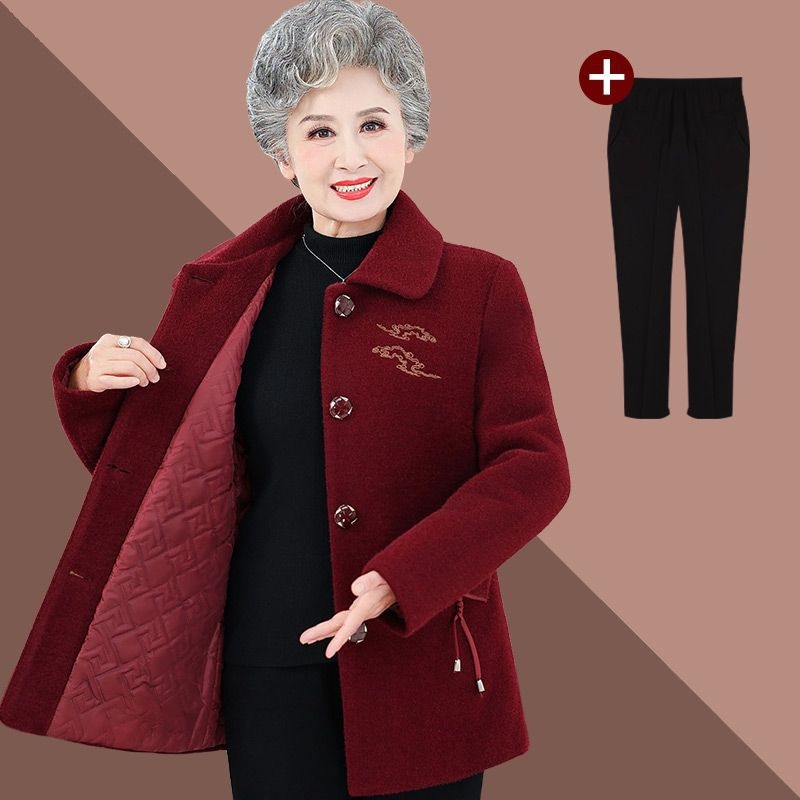 Chenille moterų paltas, japoniškai-koretiškas kasdienis stilius, Polo apykaklė, rankovės su penkiais taškais, laisvas kirpimas