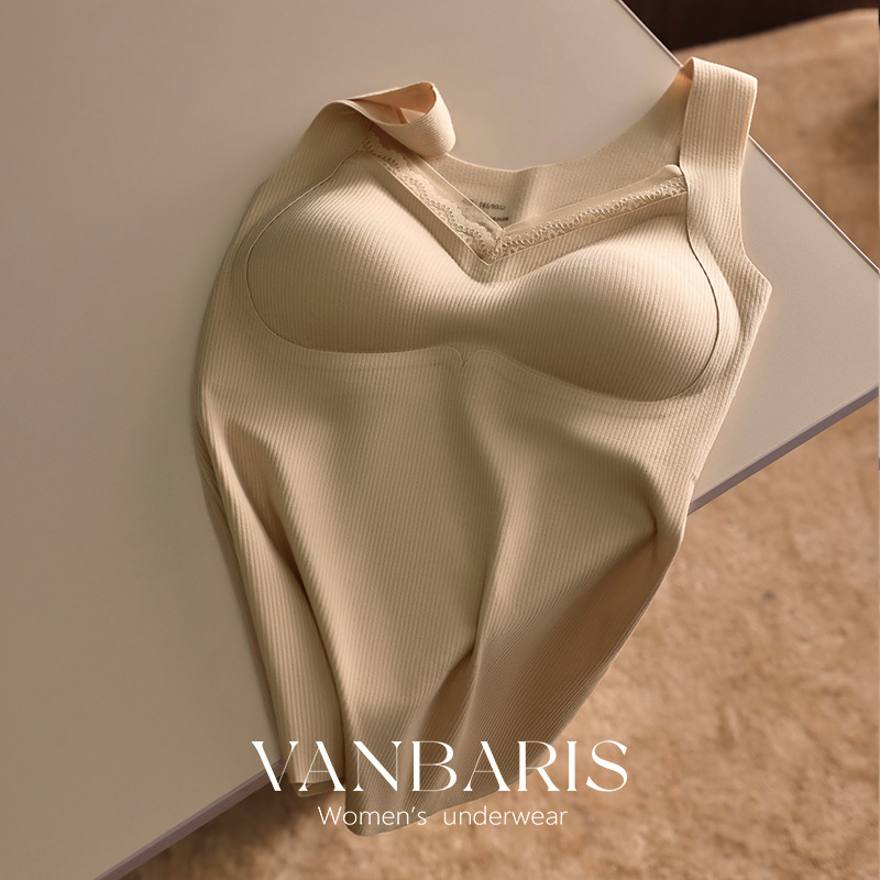 Vanbaris veste termică din Nylon cu pernă pentru sân – menține căldura, antistatice, anti-pilling