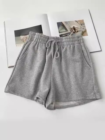 Pantaloni largi pentru femei, talie înaltă, lungime 3/4, amestec bumbac-poliester, stil lejer japonez-coreean