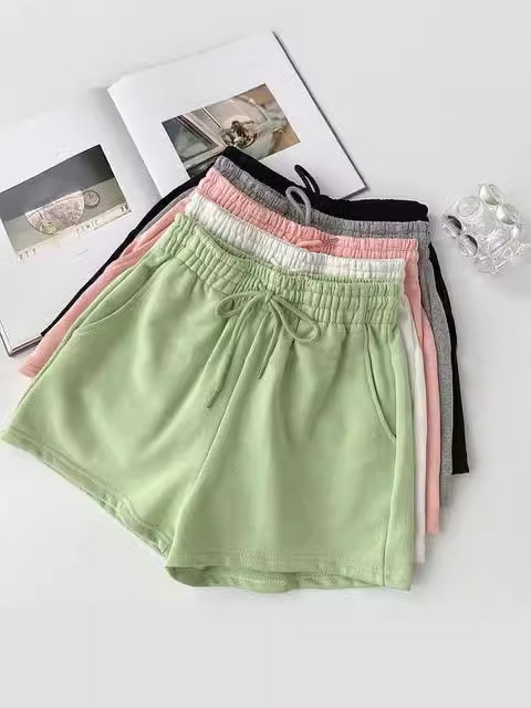 Pantaloni largi pentru femei, talie înaltă, lungime 3/4, amestec bumbac-poliester, stil lejer japonez-coreean