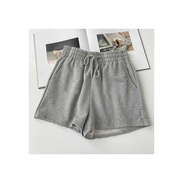 Pantaloni largi pentru femei, talie înaltă, lungime 3/4, amestec bumbac-poliester, stil lejer japonez-coreean