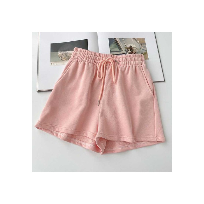 Pantaloni largi pentru femei, talie înaltă, lungime 3/4, amestec bumbac-poliester, stil lejer japonez-coreean