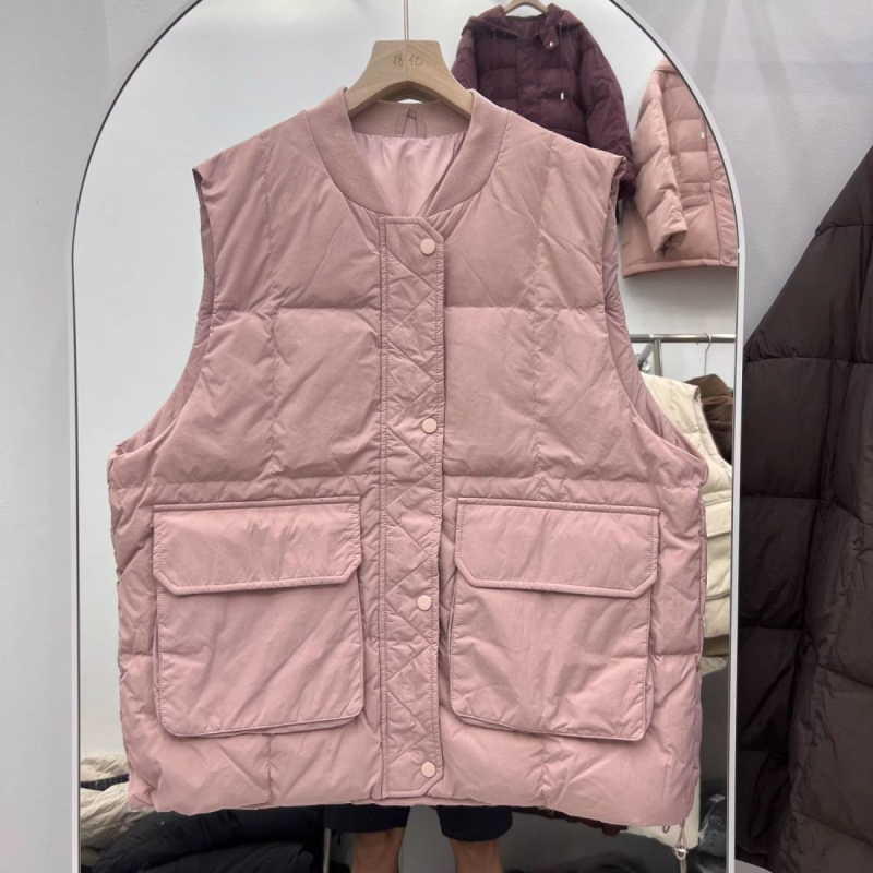 Sieviešu chenille vestes ar poliester pildījumu, galvenais materiāls spandekss, beisbola apkakle, ļoti īss siluets, brīvs piegriezums, lielas kabatas