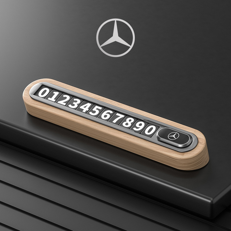 Valrieksta koka īslaicīga stāvvietas numura plāksne automobiļim – slēpta tipa, bez personalizācijas