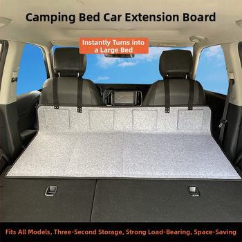 Suv ceļojumu gulta aizmugurē bagāžas nodalījumā — automātiska uzpūšana, flokēts audums, modelis 1537-3