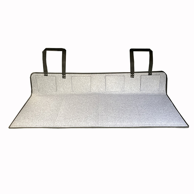 Suv ceļojumu gulta aizmugurē bagāžas nodalījumā — automātiska uzpūšana, flokēts audums, modelis 1537-3