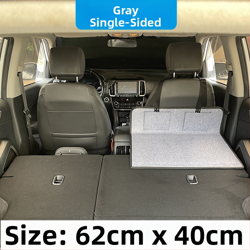 Suv ceļojumu gulta aizmugurē bagāžas nodalījumā — automātiska uzpūšana, flokēts audums, modelis 1537-3