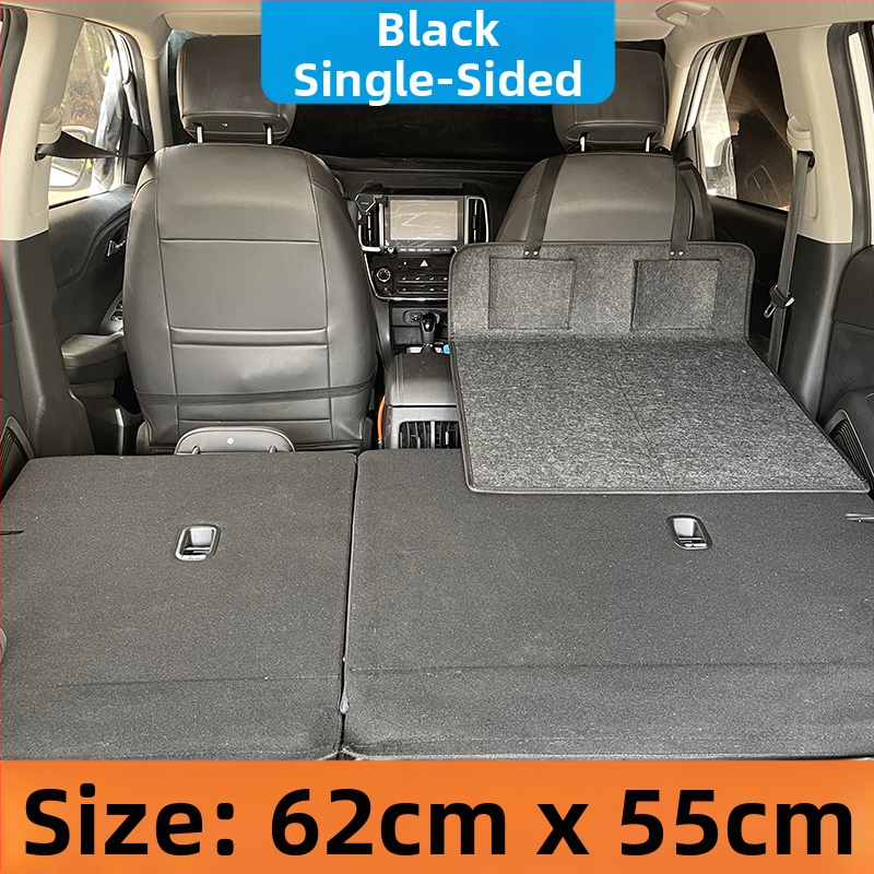 Suv ceļojumu gulta aizmugurē bagāžas nodalījumā — automātiska uzpūšana, flokēts audums, modelis 1537-3