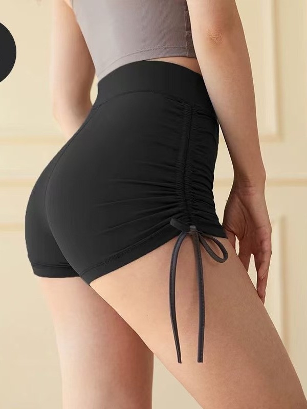 Obfen jogos šortai — drėgmės šalinimas, ypač elastingi ir kvėpuojantys audiniai, nailonas/spandeksas (80/20), 31 cm ilgio šortai