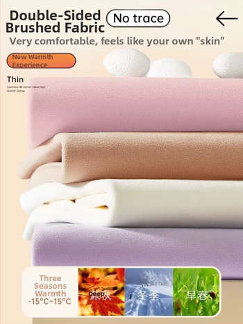 Sieviešu termālās legingas ar augstu jostu, flīsa iekšējais slānis, bezšuvju, silts pamatslānis, poliestera-spandeksa maisījums