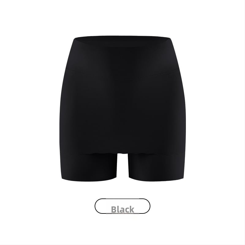 Sieviešu drošības bikses ar vēdera pievilkšanu, viduklis vidējā, dubultais gūžas pacēlājs, ātra žāvēšana, 77% kokvilna