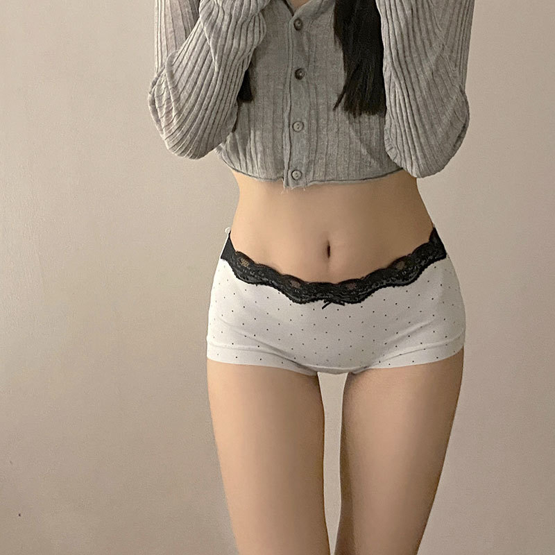 Безшевни дамски боксерки - ледена коприна найлон 80-90%, дишащи, плетени, висока талия, солиден модел, 100% памучна подплата