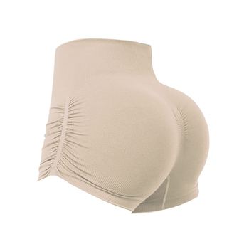 Alpha Ženski šor za jogu – elastični, smjesa vlakana, najlon, duljina 3/4, model s naborima