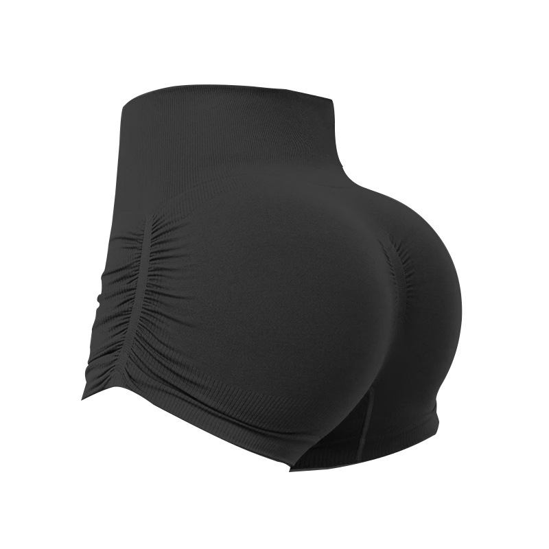 Alpha Ženski šor za jogu – elastični, smjesa vlakana, najlon, duljina 3/4, model s naborima