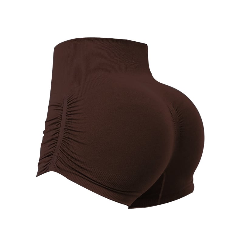 Alpha Ženski šor za jogu – elastični, smjesa vlakana, najlon, duljina 3/4, model s naborima