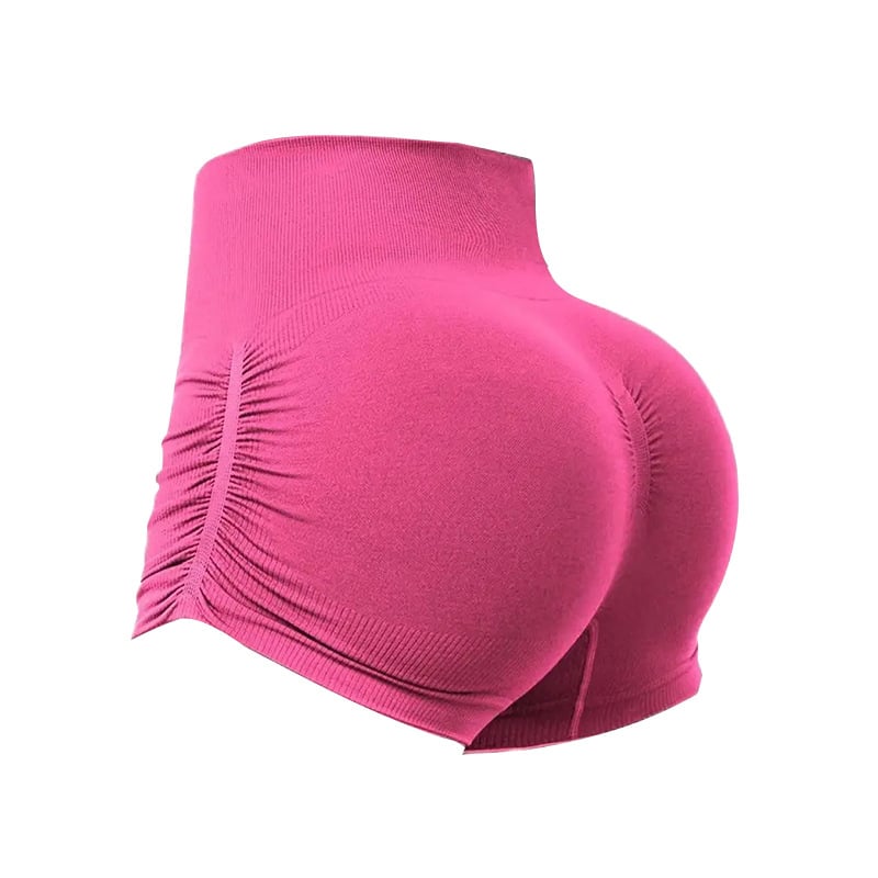 Alpha Ženski šor za jogu – elastični, smjesa vlakana, najlon, duljina 3/4, model s naborima