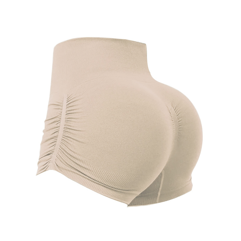 Alpha Ženski šor za jogu – elastični, smjesa vlakana, najlon, duljina 3/4, model s naborima